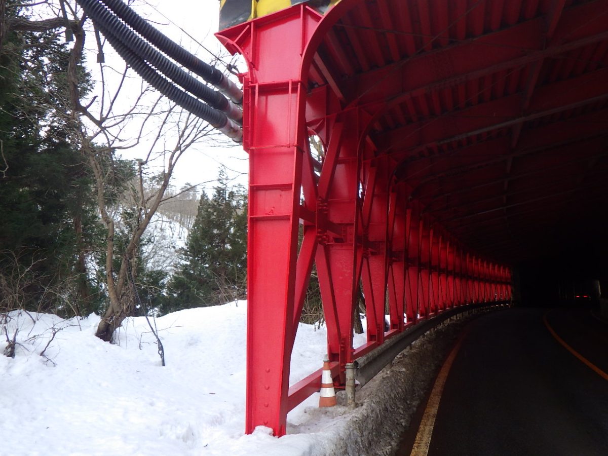 写真：北の沢3号スノーシェッド